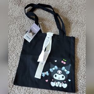 KUROMI CANVAS TOTE--NOT SOLD IN US